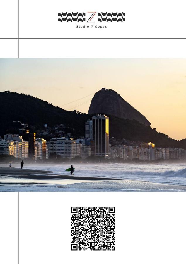 Apartamento Em Copacabana Posto 6 Rj Studio 7 Copas ริโอเดจาเนโร ภายนอก รูปภาพ
